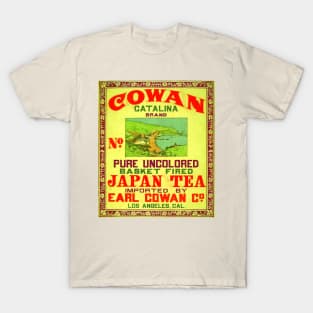 Vintage Cowan Tea Label T-Shirt